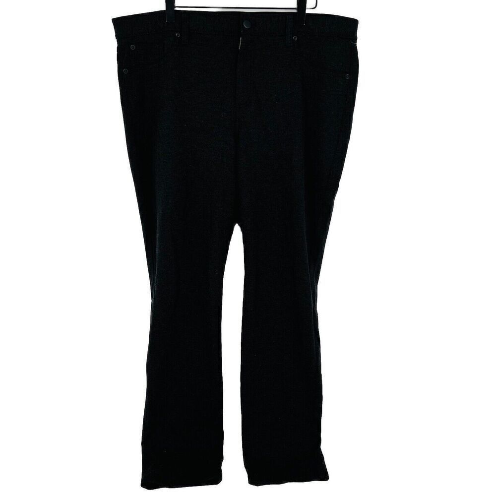 Chicos Dark Gray Pull on Pants Size XL Regular Jeans